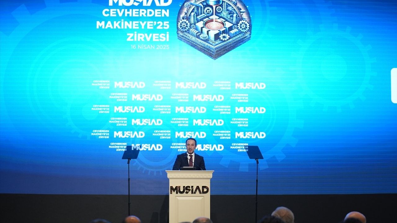 Cevherden Makineye'25 Zirvesi MÜSİAD'da Başladı