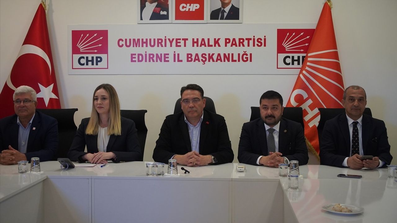CHP Genel Başkan Yardımcısı Yankı Bağcıoğlu, Edirne'de Ziyaretlerde Bulundu