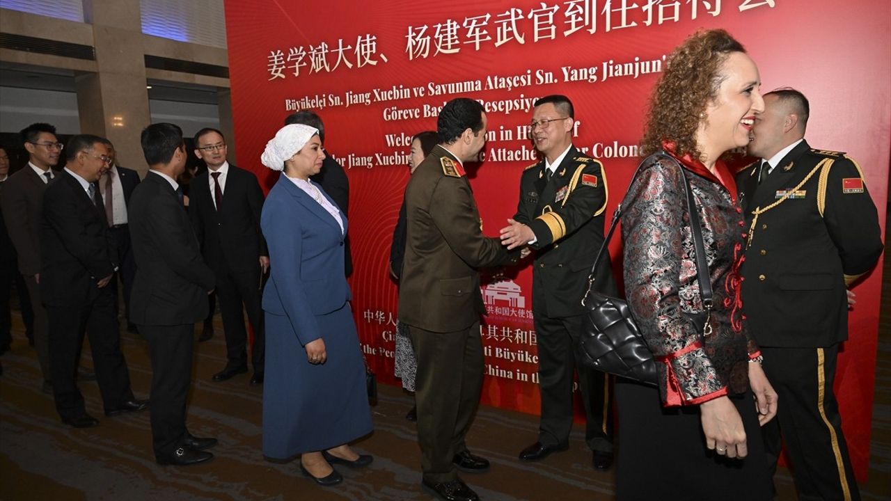 Çin'in Ankara Büyükelçisi Ciang için Göreve Başlama Resepsiyonu Düzenlendi