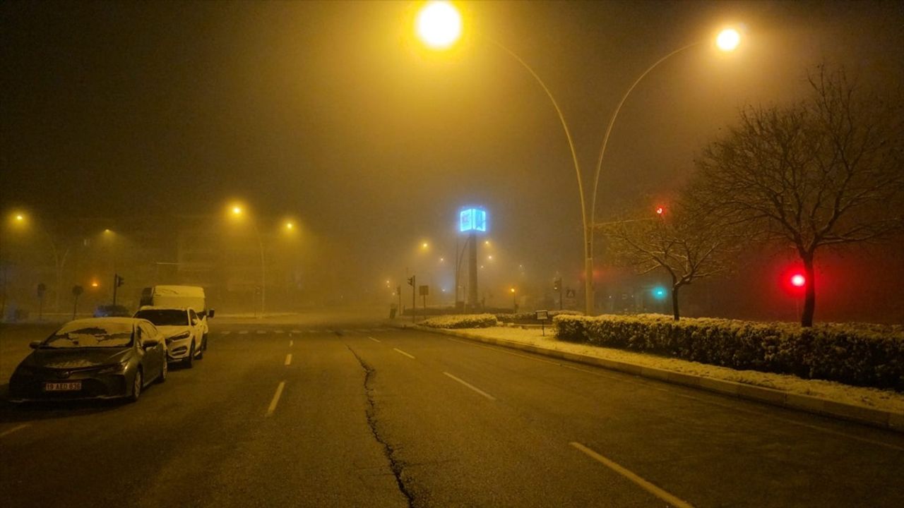 Çorum'da Buzlanma ve Sis Graffiti Önlemleri Alındı