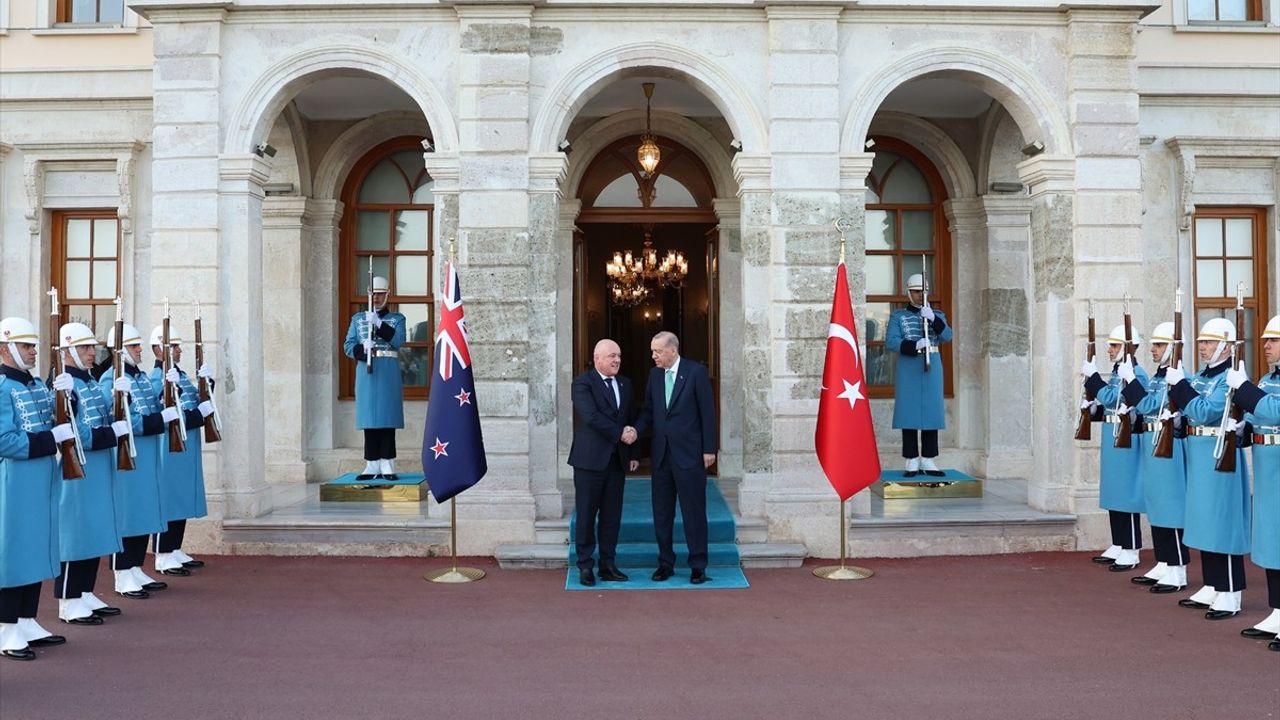 Cumhurbaşkanı Erdoğan, Yeni Zelanda Başbakanı Luxon Onuruna Yemek Verdi