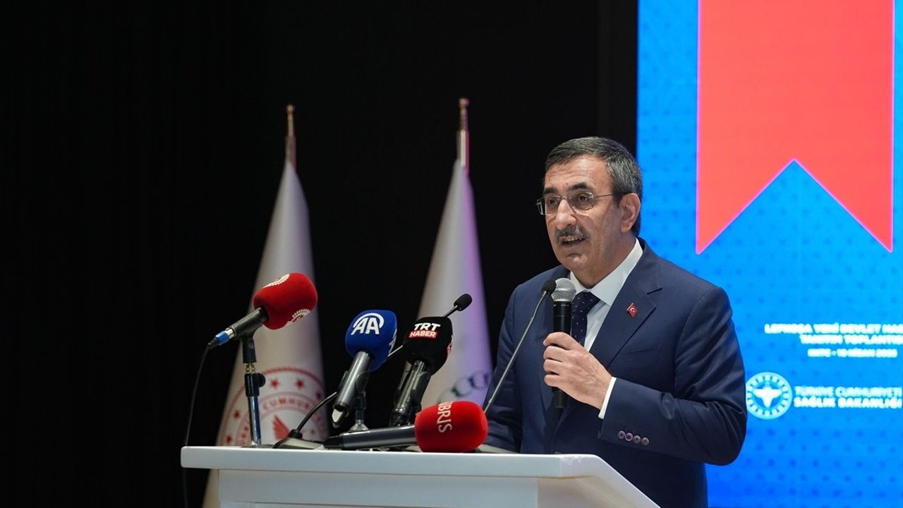 Cumhurbaşkanı Yardımcısı Yılmaz'dan Lefkoşa Yeni Devlet Hastanesi Açıklamaları