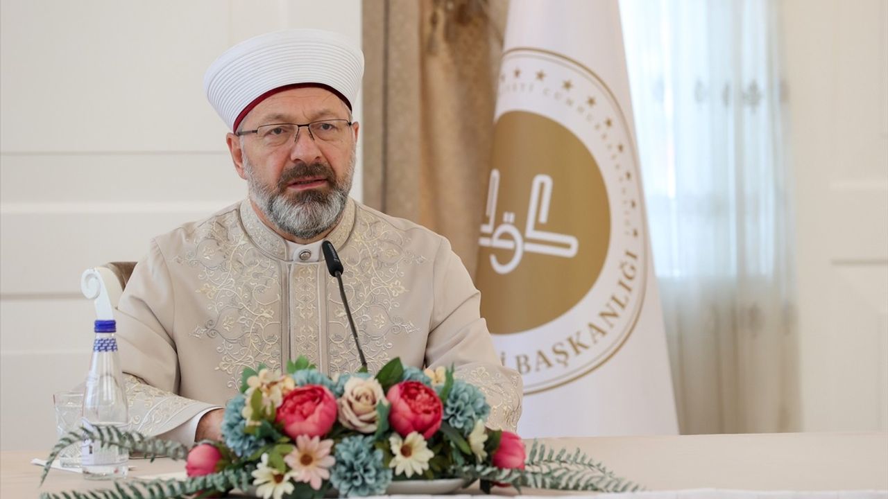 Diyanet İşleri Başkanı Erbaş, Hac Hazırlıkları Hakkında Bilgiler Verdi