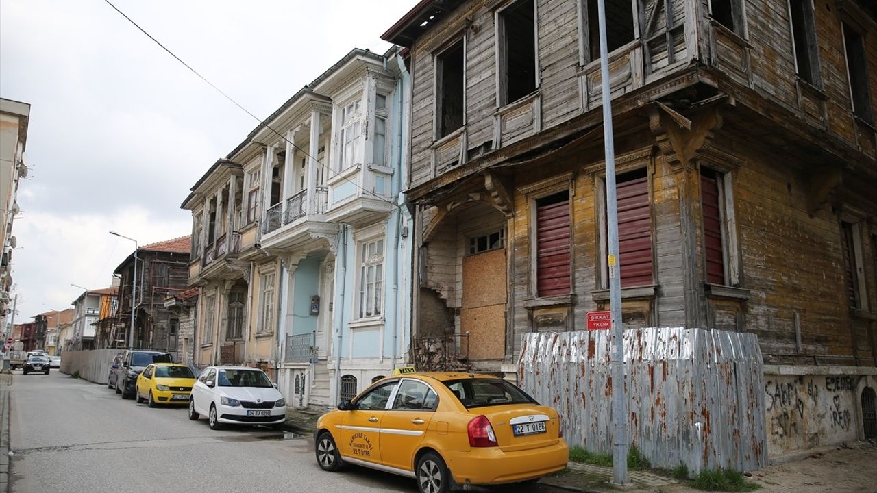 Edirne Kaleiçi Konaklarının Restorasyonu, Turizm Potansiyelini Artıracak