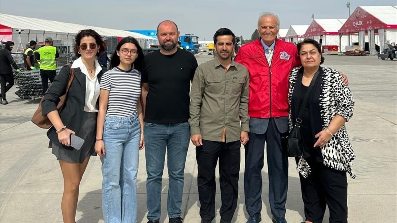 Ediz Hun, KKTC'deki TEKNOFEST Alanını Ziyaret Etti