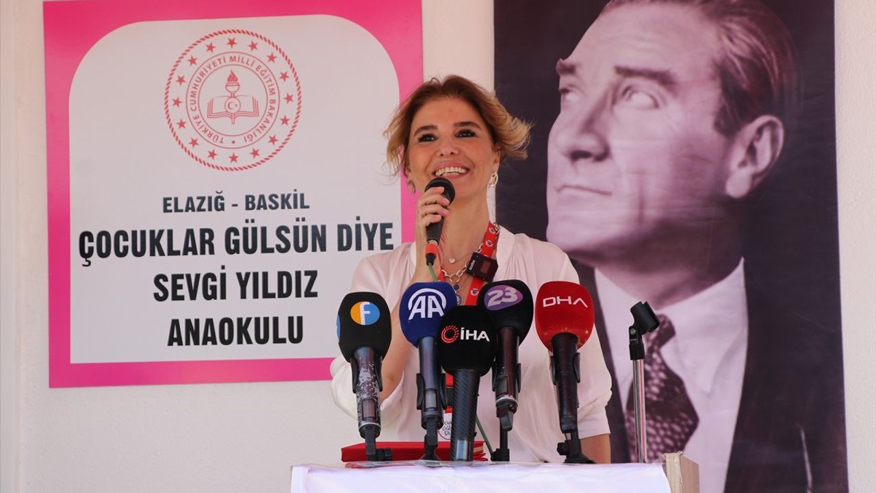 Elazığ'da Yeni Anaokulu Hizmete Girdi