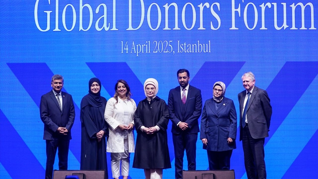 Emine Erdoğan, Küresel Donörler Forumu'ndan 'En İyi Kadın Lider Ödülü' Aldı