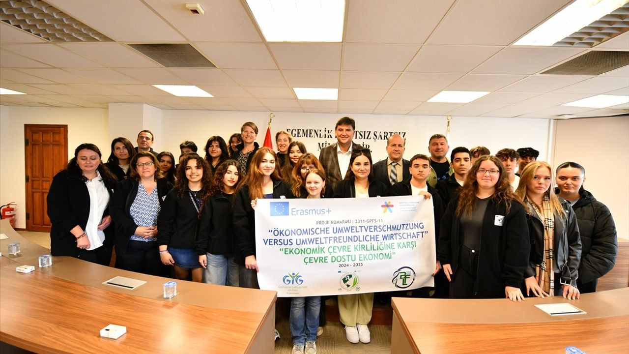 Erasmus+ Projesi Kapsamında Alman Öğretmen ve Öğrenciler Fethiye'yi Ziyaret Etti