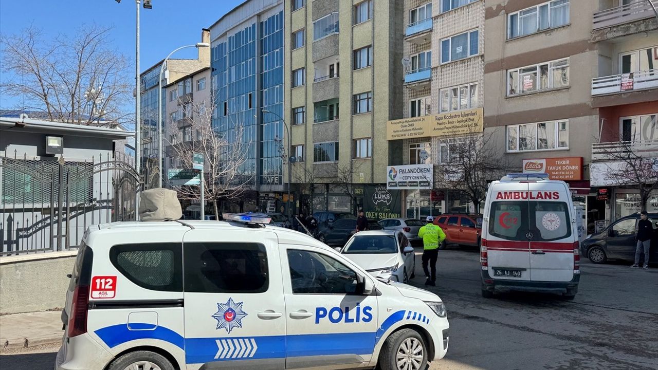 Erzurum'da Polis Mesai Arkadaşını Kazara Silahla Yaraladı