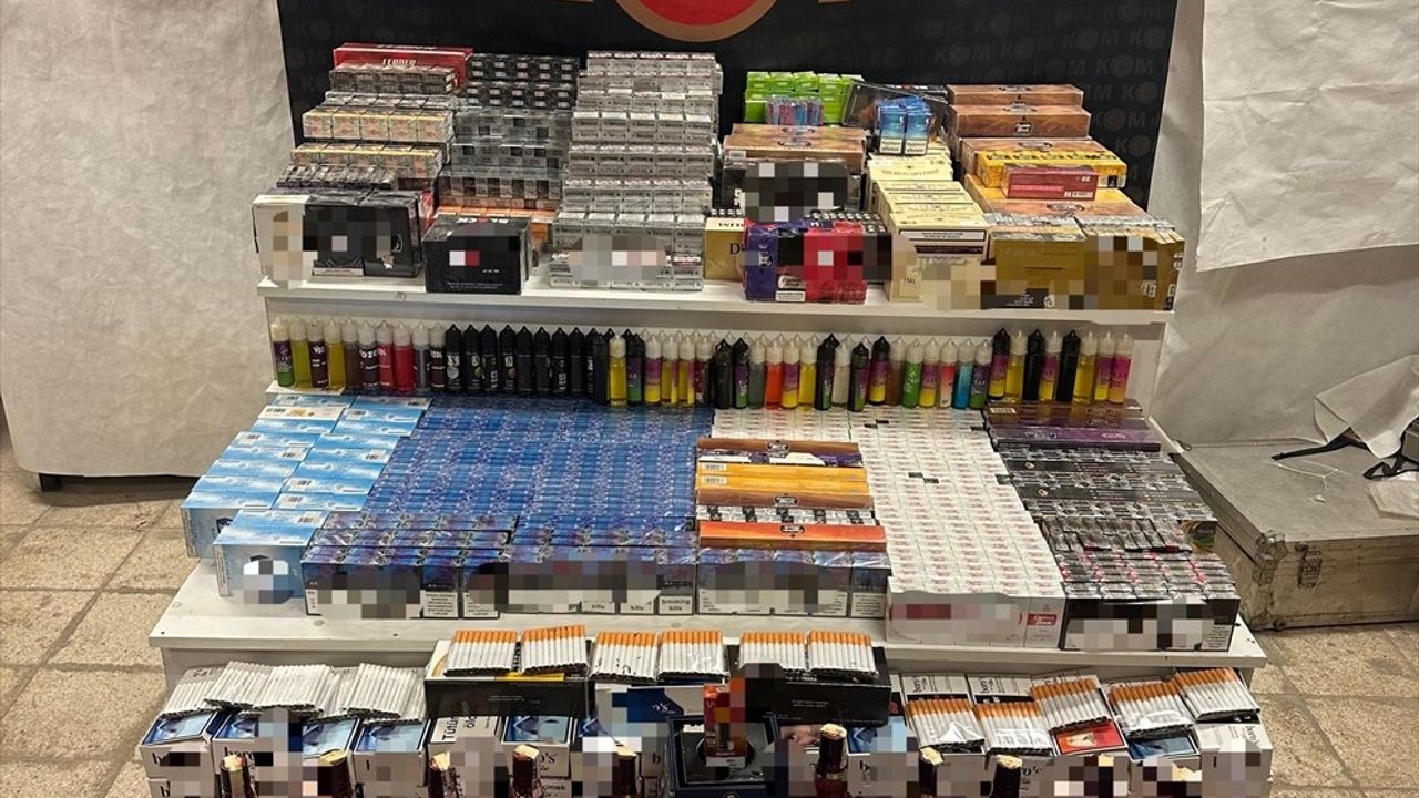 Eskişehir'de Kaçakçılık Operasyonu: 4 Şüpheli Gözaltına Alındı