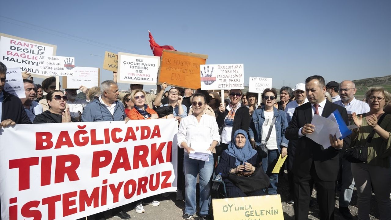 Etimesgut'ta Tır Parkı Protestosu: Yerleşim Yeri Yakınında İnşaat Tepkisi