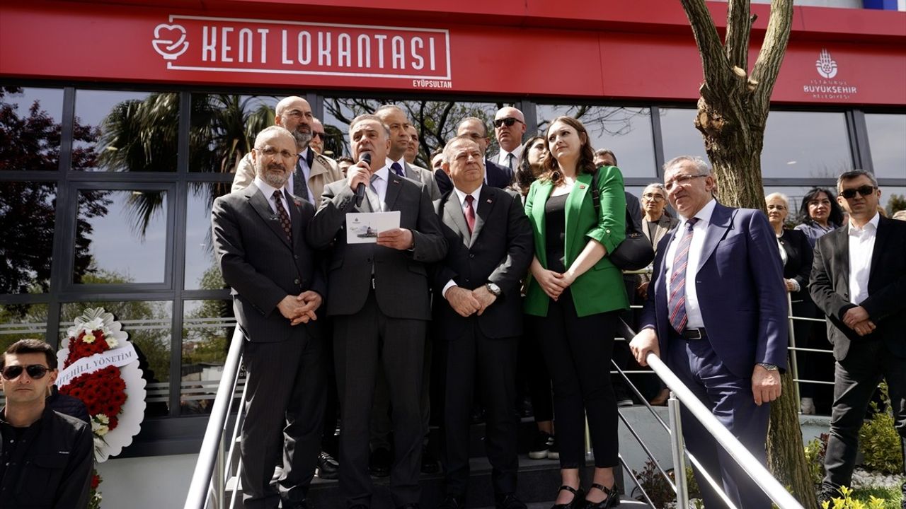 Eyüpsultan'da Yeni Kent Lokantası Açıldı