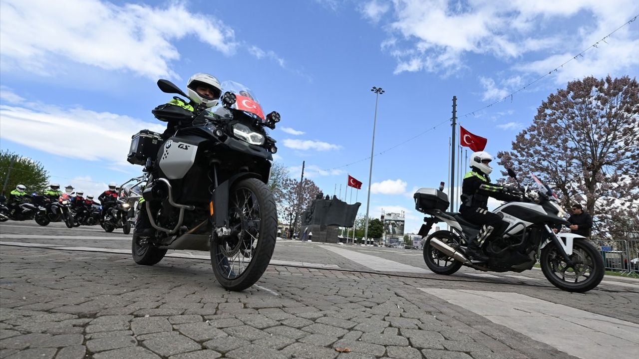 Gaziantep'e 50 Motosiklet Takviyesi: Emniyet ve Jandarma Güçleniyor