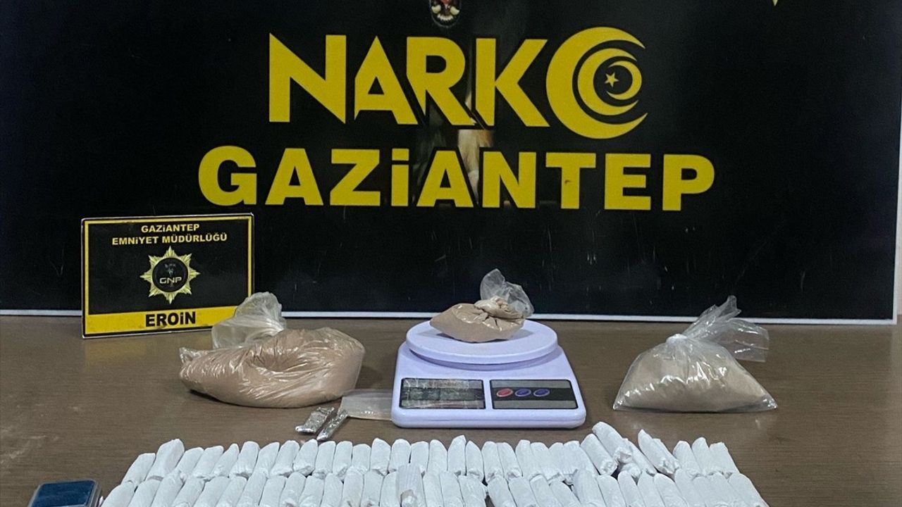 Gaziantep'te Uyuşturucu Operasyonu: İki Zanlı Tutuklandı