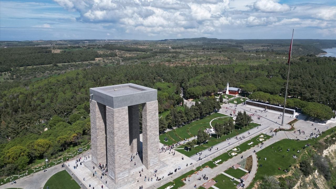Gelibolu Yarımadası'nda Ramazan Bayramı Yoğunluğu