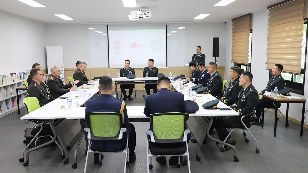 Genelkurmay Başkanı Orgeneral Metin Gürak Güney Kore'de Resmi Ziyaret Gerçekleştirdi