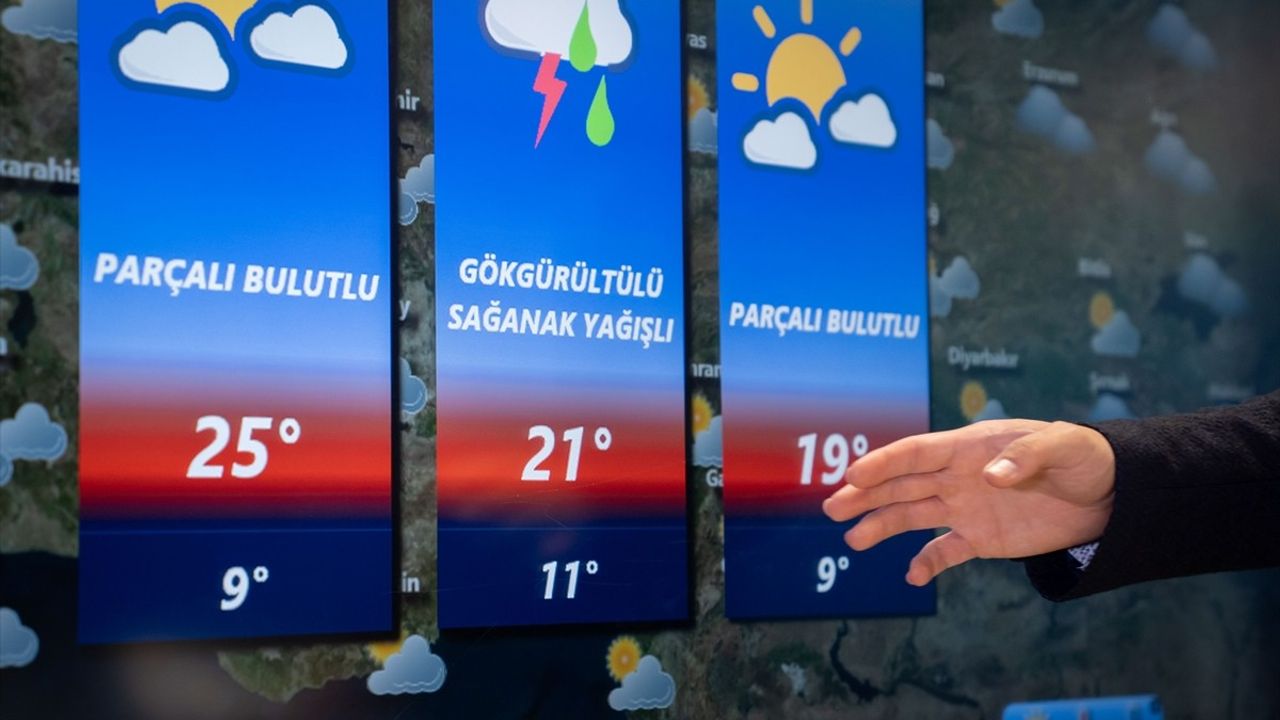 Hafta Sonu Türkiye'nin Kuzey Bölgelerinde Yağış Bekleniyor