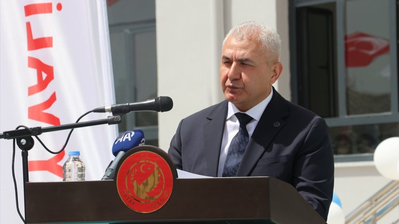Hatay'da Depremlerden Etkilenen Eğitim Kurumları Törensel Açılışla Hizmete Girdi