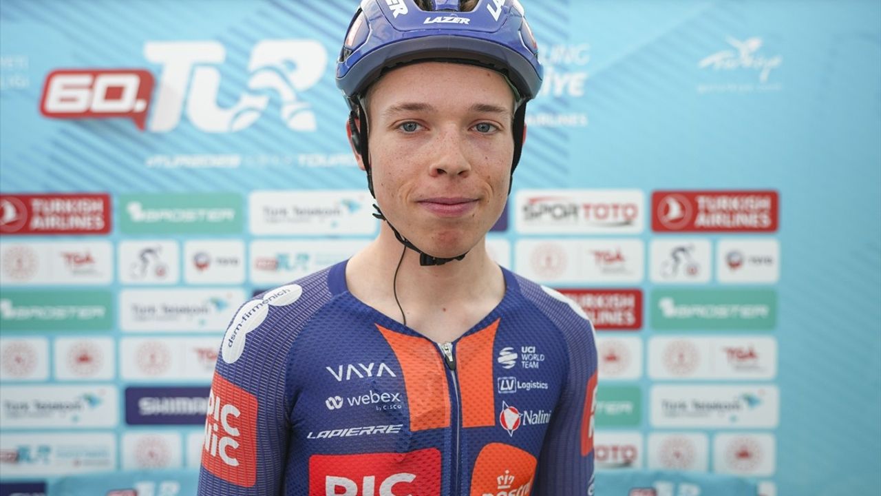 Hollandalı Bisikletçi Frank van den Broek, 60. Cumhurbaşkanlığı Türkiye Bisiklet Turu'na Hazır