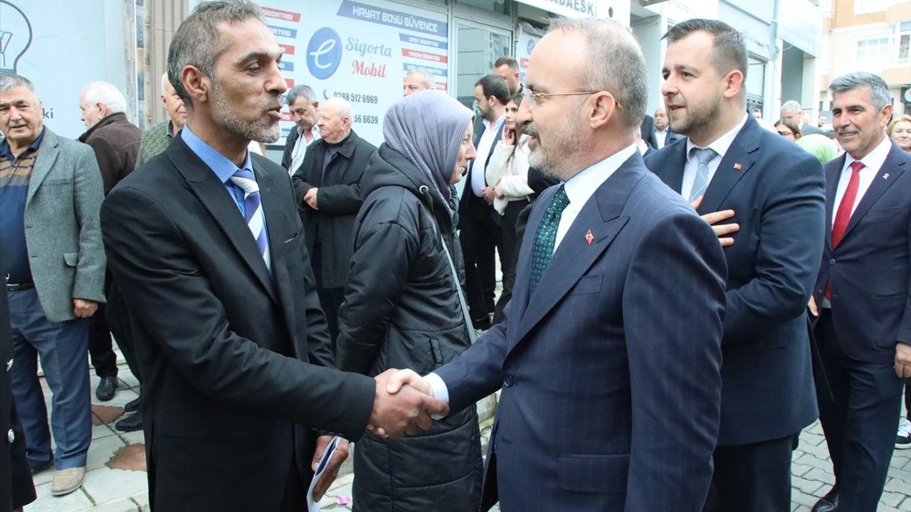 İçişleri Bakan Yardımcısı Bülent Turan, Kırklareli'nde Halkla Buluştu