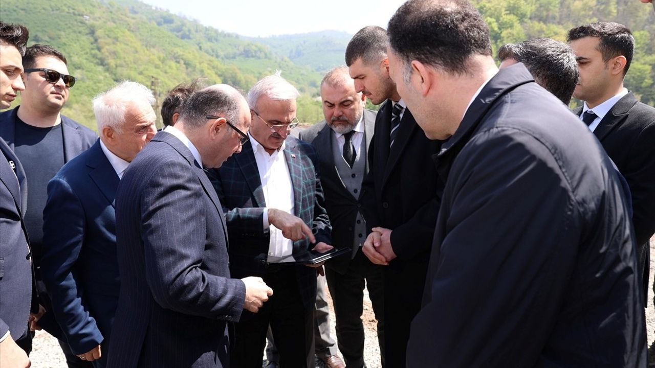 İçişleri Bakan Yardımcısı Karaloğlu Giresun'da İncelemelerde Bulundu