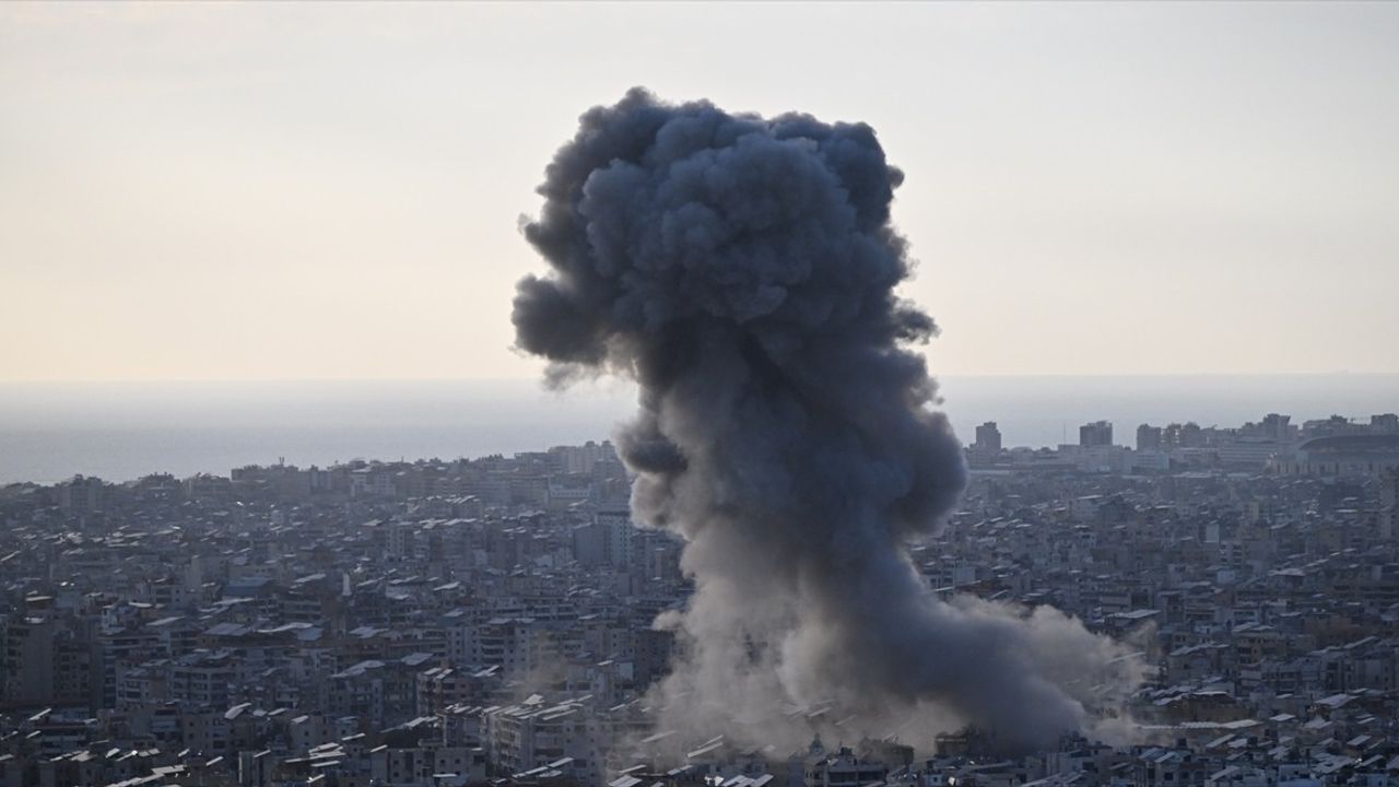 İsrail Ordusu, Beyrut'un Güneyinde Hava Saldırısı Gerçekleştirdi