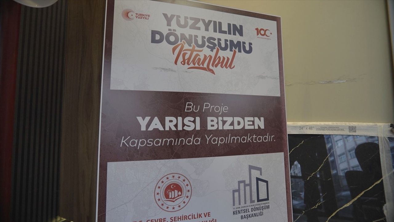 İstanbul'da 'Yarısı Bizden' Kampanyası İle Riskli Yapıların Dönüşümü Devam Ediyor