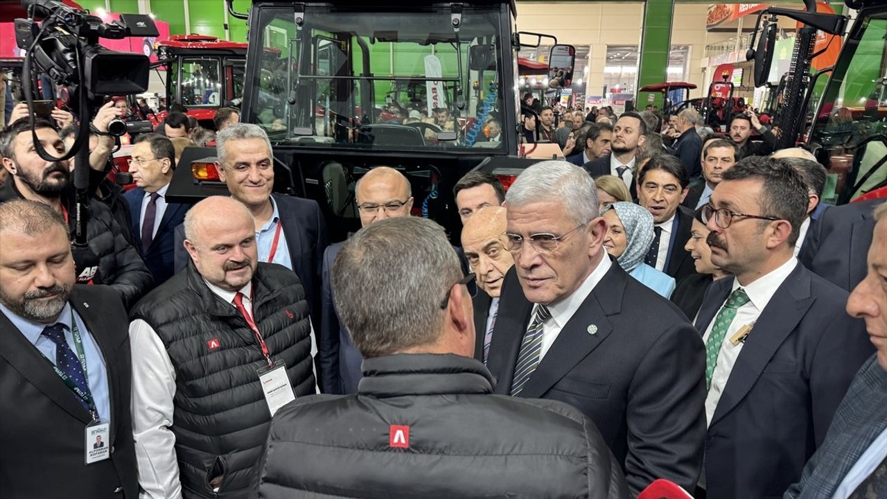 İYİ Parti Genel Başkanı Dervişoğlu, Konya'da Tarım Fuarı ve İl Divan Toplantısına Katıldı