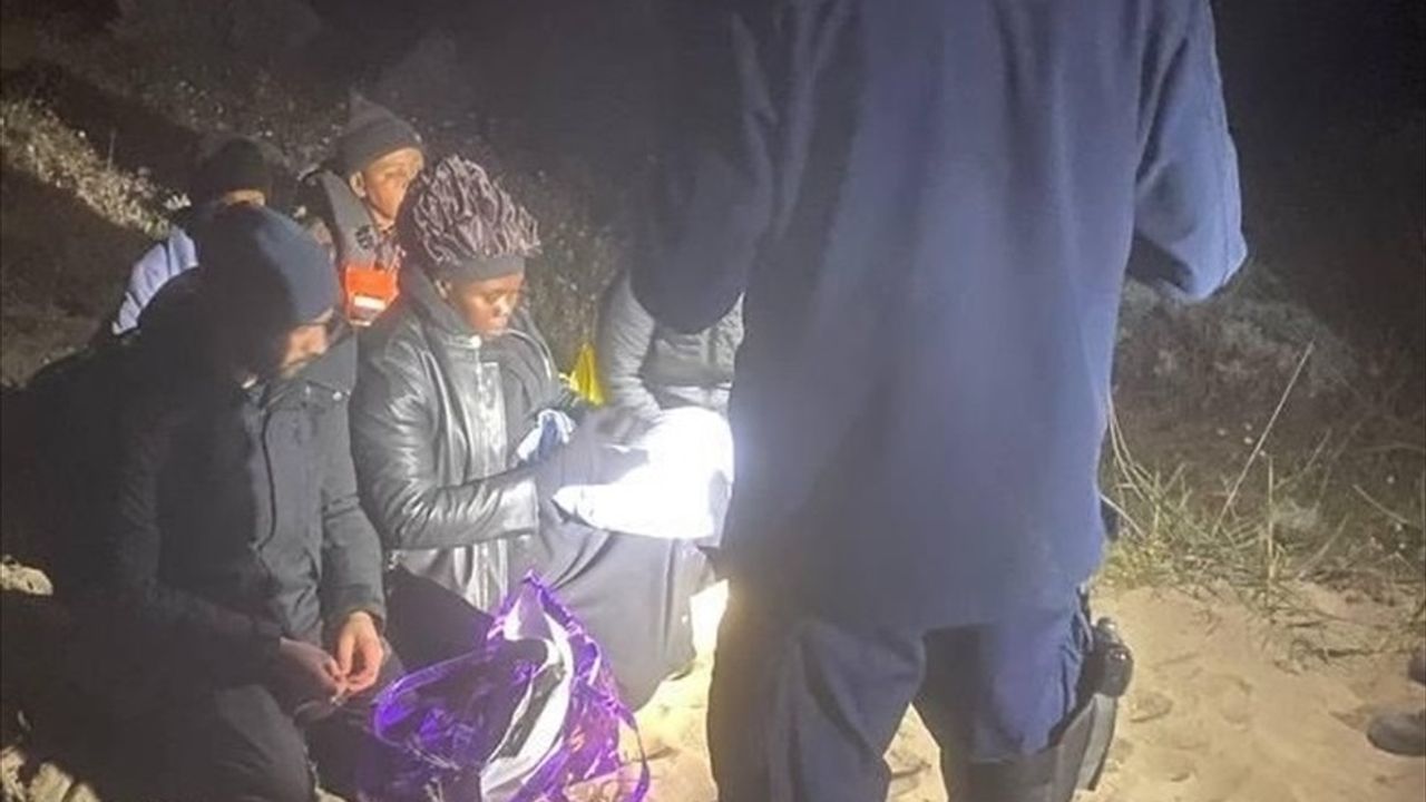 İzmir'de 7 Düzensiz Göçmen Yakalandı