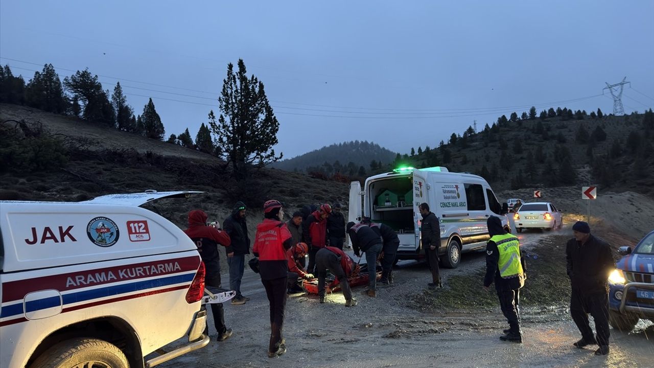 Kahramanmaraş'ta Kayalıklardan Düşen Kişi Hayatını Kaybetti