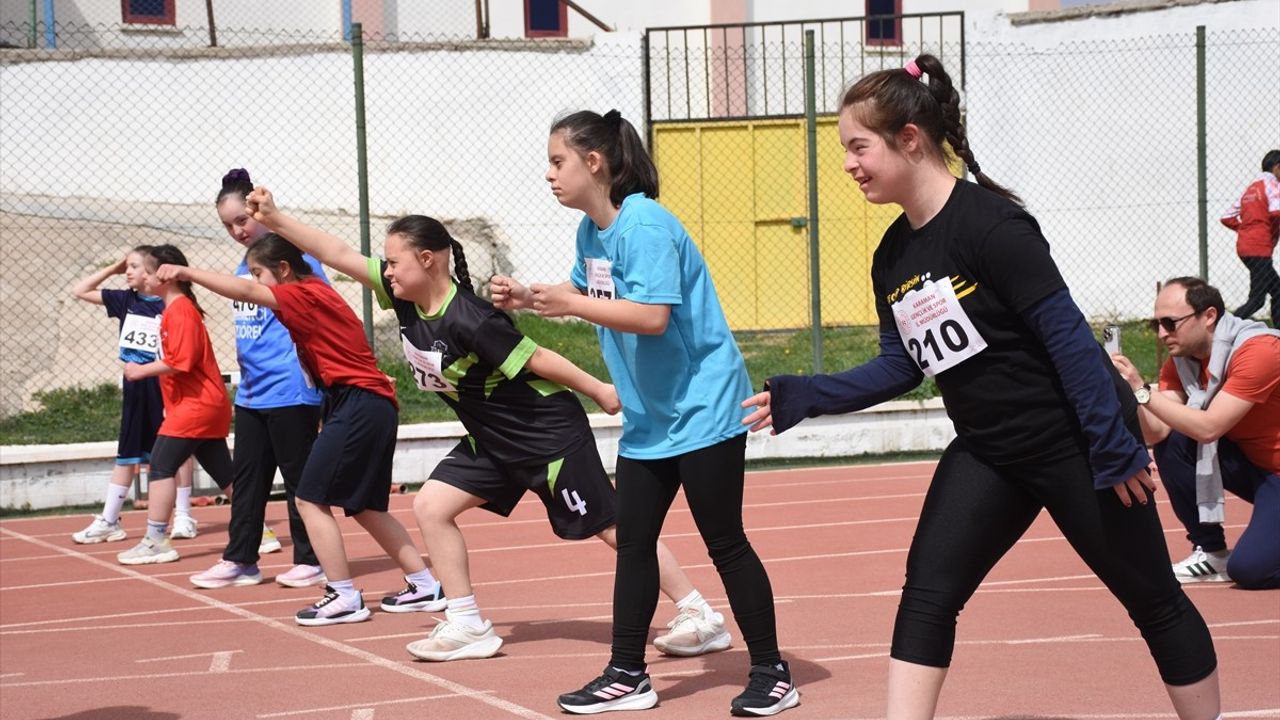 Karaman'da Özel Sporcular Türkiye Atletizm Birinciliği Müsabakaları Düzenlendi