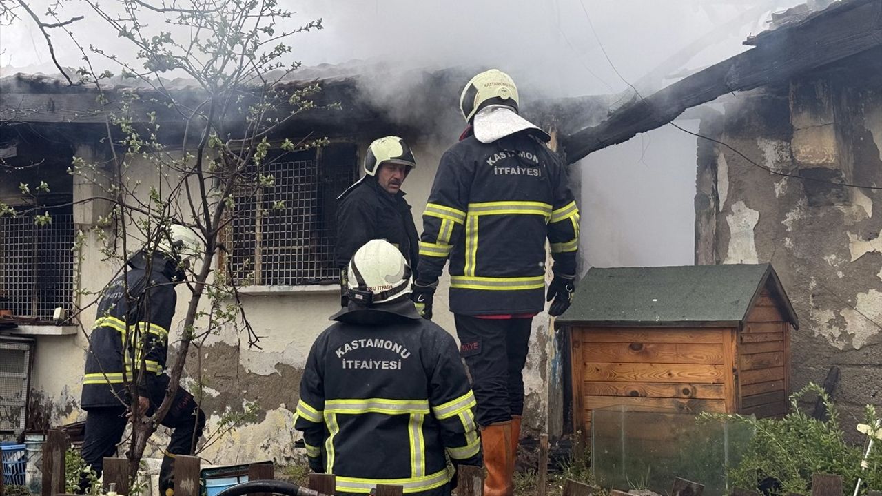 Kastamonu'da Yangın: Bir Ceset Bulundu