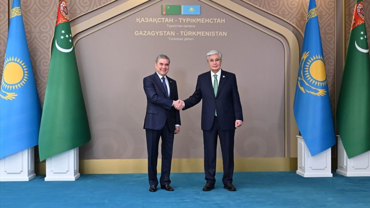 Kazakistan ve Türkmenistan, Doğal Gaz Sektöründeki Ortaklıklarını Genişletmek İçin Bir Araya Geldi