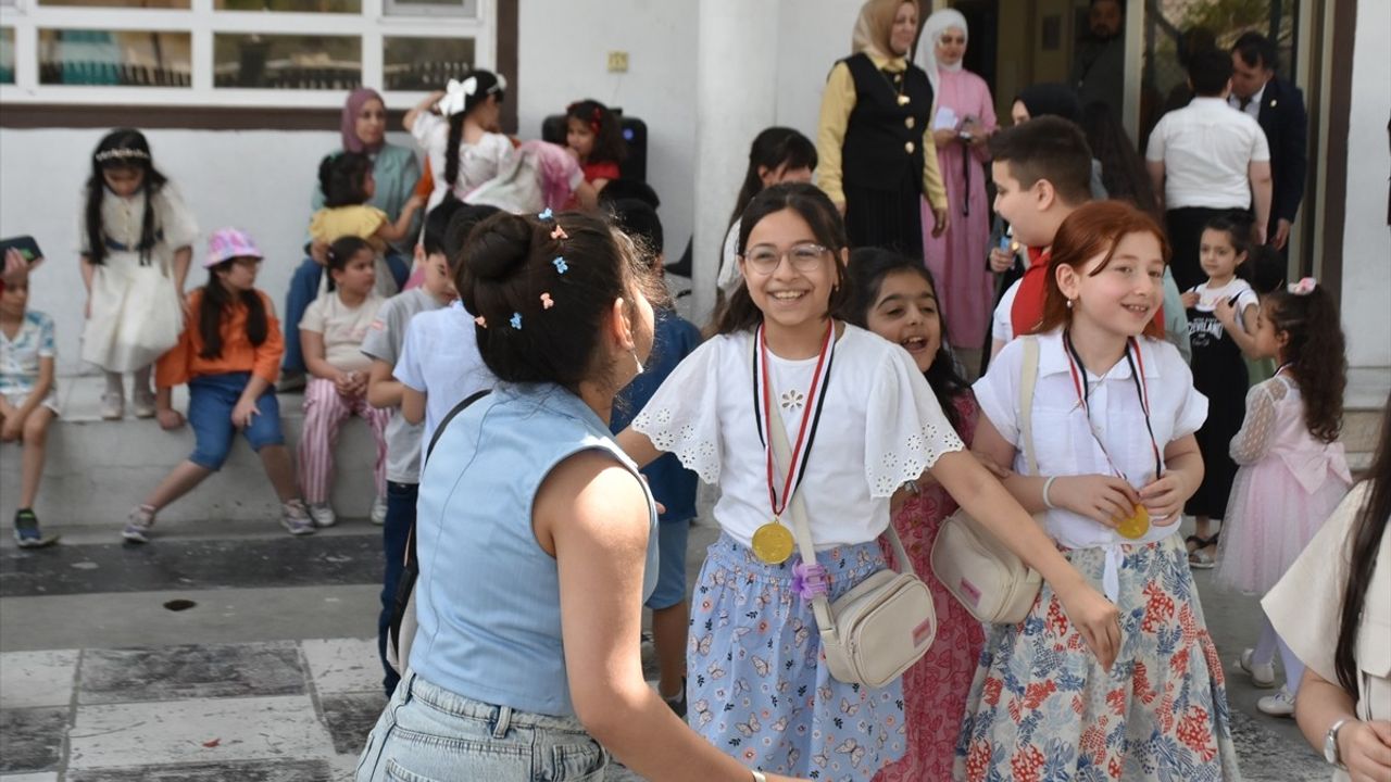 Kerkük'teki Uluslararası Maarif Okulları'nda 23 Nisan Coşkusu