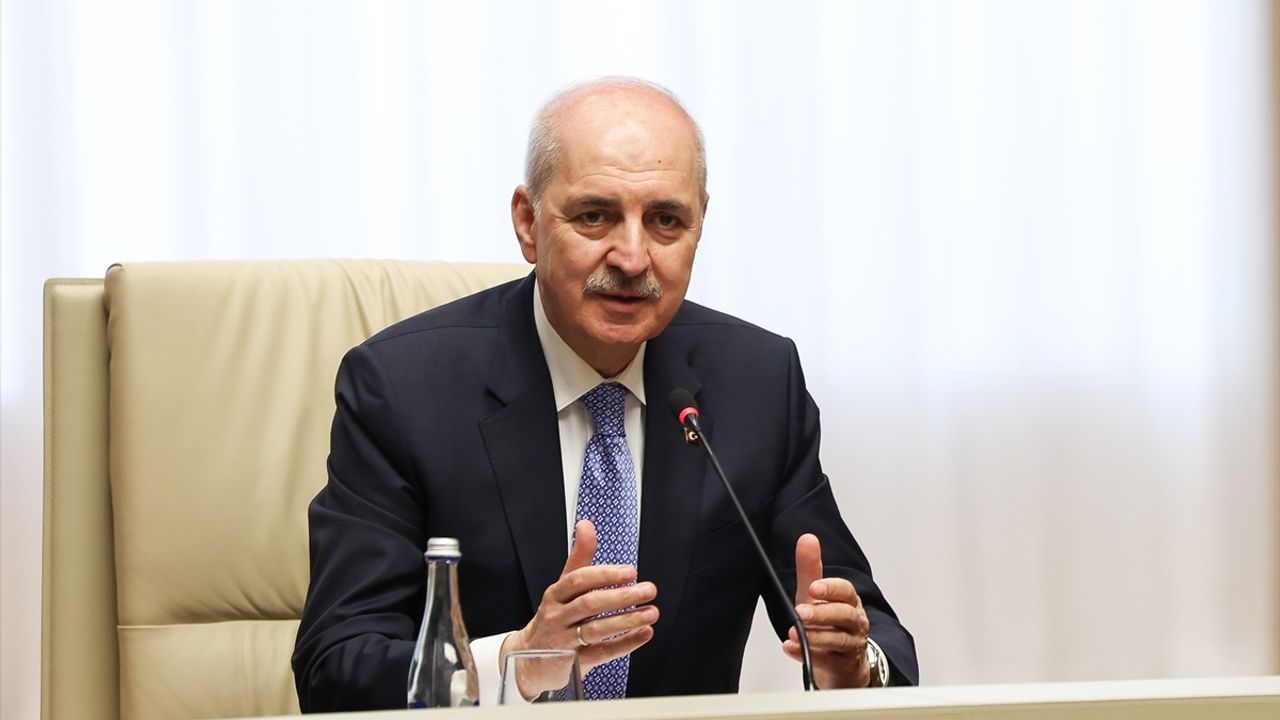 Kırgızistan Cumhurbaşkanı Caparov, TBMM Başkanı Kurtulmuş'u Kabul Etti