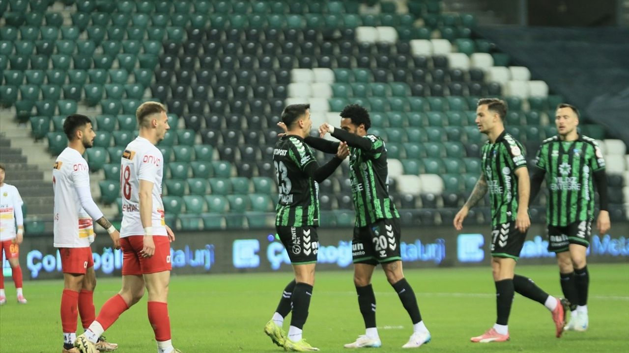 Kocaelispor, Trendyol 1. Lig'de Fitmens Gömlek Yeni Malatyaspor'u 7-1 Mağlup Etti