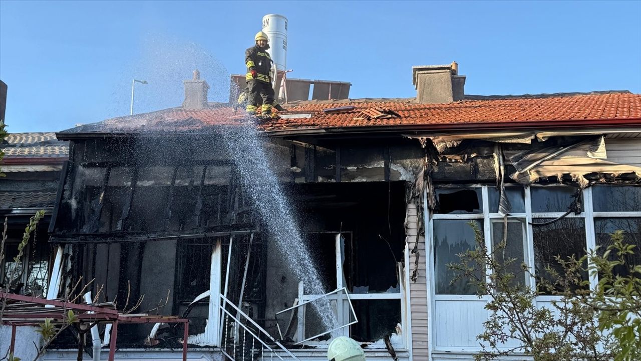 Konya'da Eski Eşini ve Komşuları Darbettikten Sonra Evi Ateşe Veren Şüpheli Gözaltında