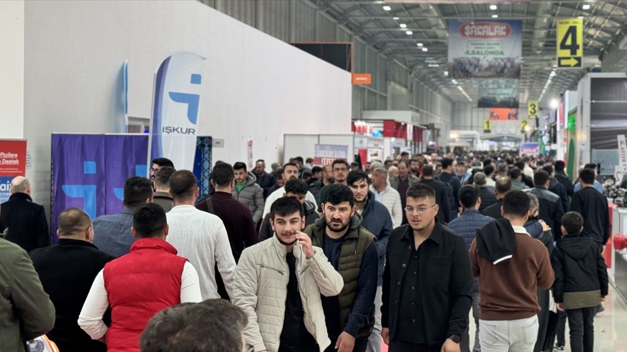 Konya Tarım Fuarı'nda Ziyaretçi Yoğunluğu Devam Ediyor