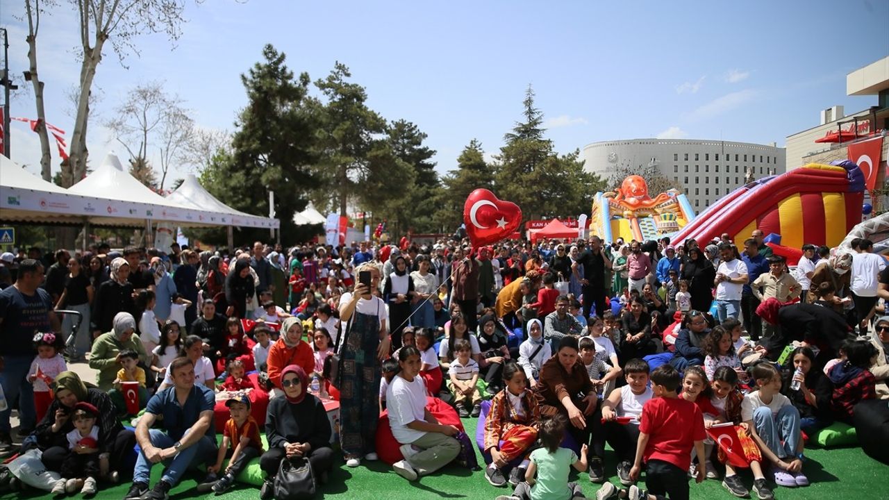 Malatya'da 23 Nisan Şenliği Coşkuyla Kutlandı