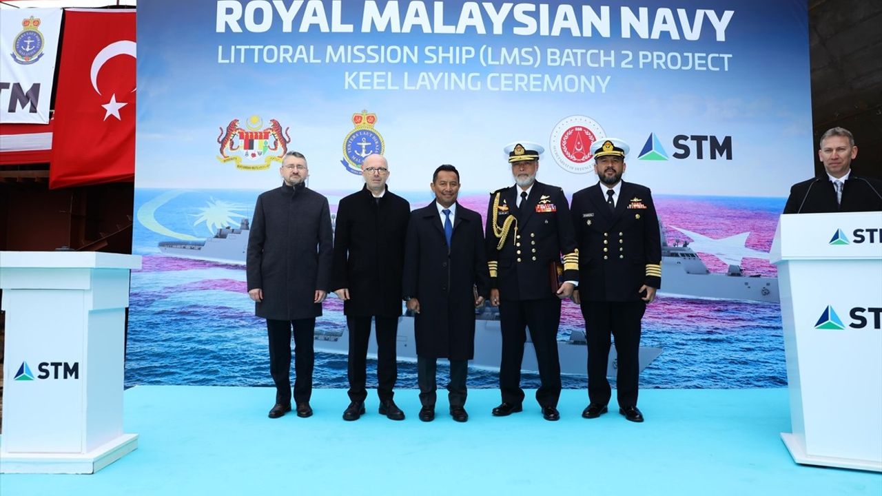 Malezya Naval Corvette Project Launches Block Laying Ceremony in Istanbul