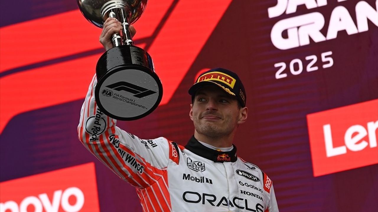 Max Verstappen, Japonya Grand Prix'sini Kazandı