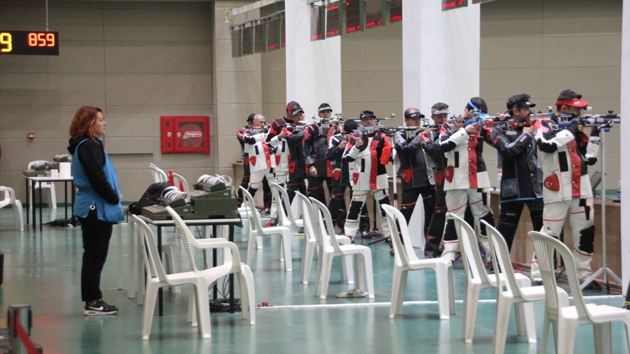 Mersin'de Havalı Silahlar Türkiye Şampiyonası Sona Erdi