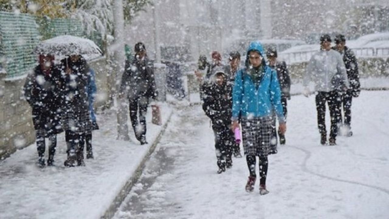 Meteoroloji'den Niğde, Kayseri ve Sivas İçin Yoğun Kar Yağışı Uyarısı