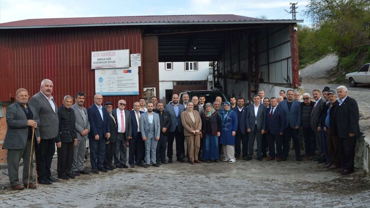 MHP Genel Başkan Yardımcısı İlyas Topsakal, Samsun'un Kırsal Mahallelerini Ziyaret Etti