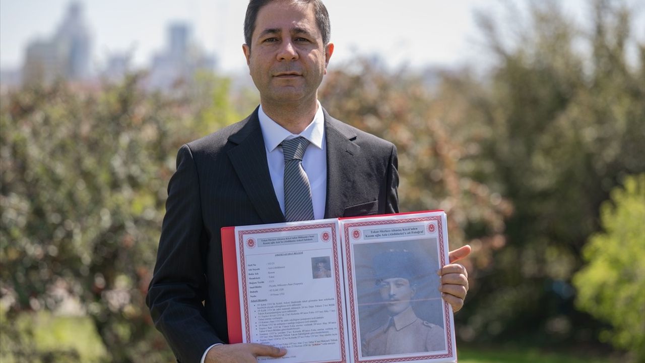 MHP'li Milletvekiline Büyük Dedesinin Şehadet Belgesi Teslim Edildi