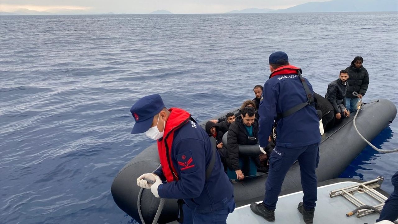 Muğla'da 23 Düzensiz Göçmen Yakalandı