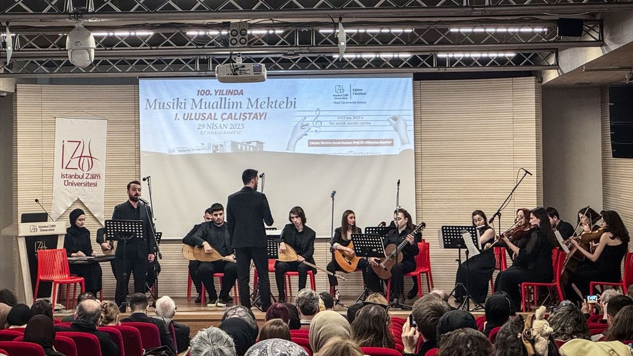 Musiki Muallim Mektebi'nin 100. Yılı İçin Ulusal Çalıştay Düzenlendi