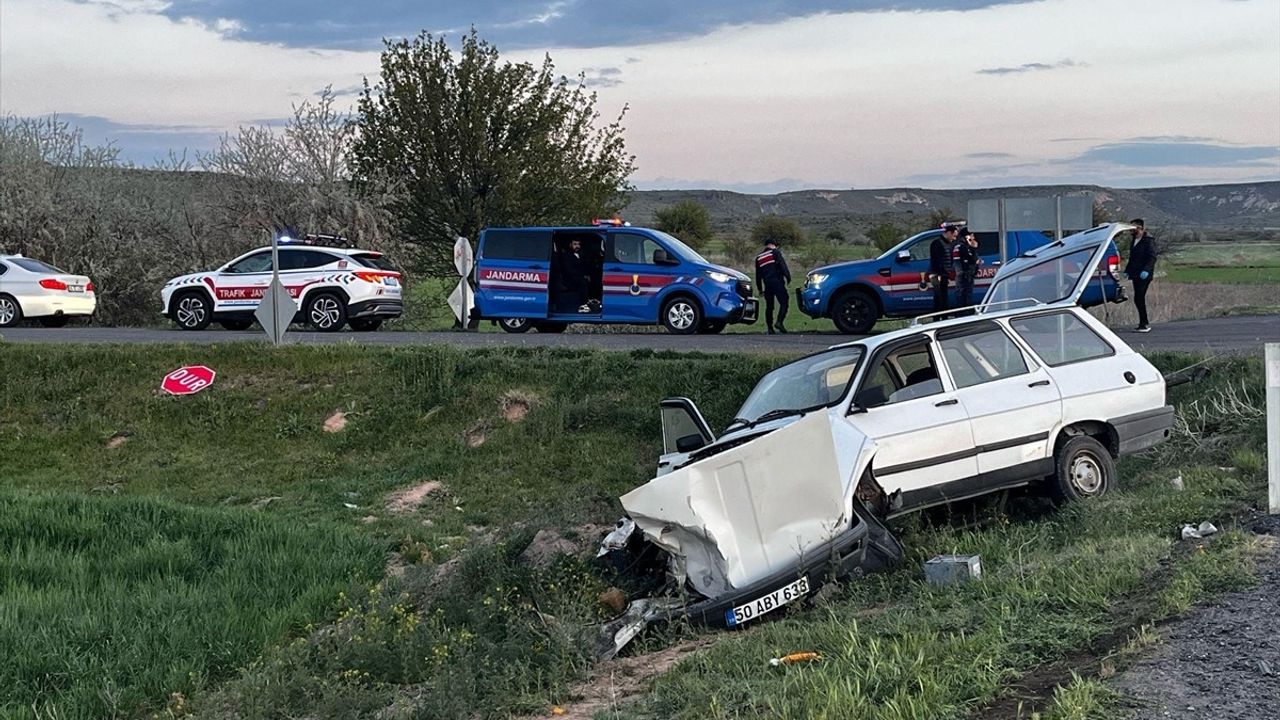 Nevşehir'de Trafik Kazasında 1 Ölü, 3 Yaralı