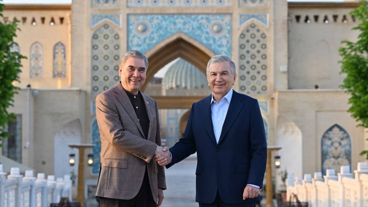 Özbekistan ve Türkmenistan İyi Komşuluk İlişkilerini Güçlendiriyor