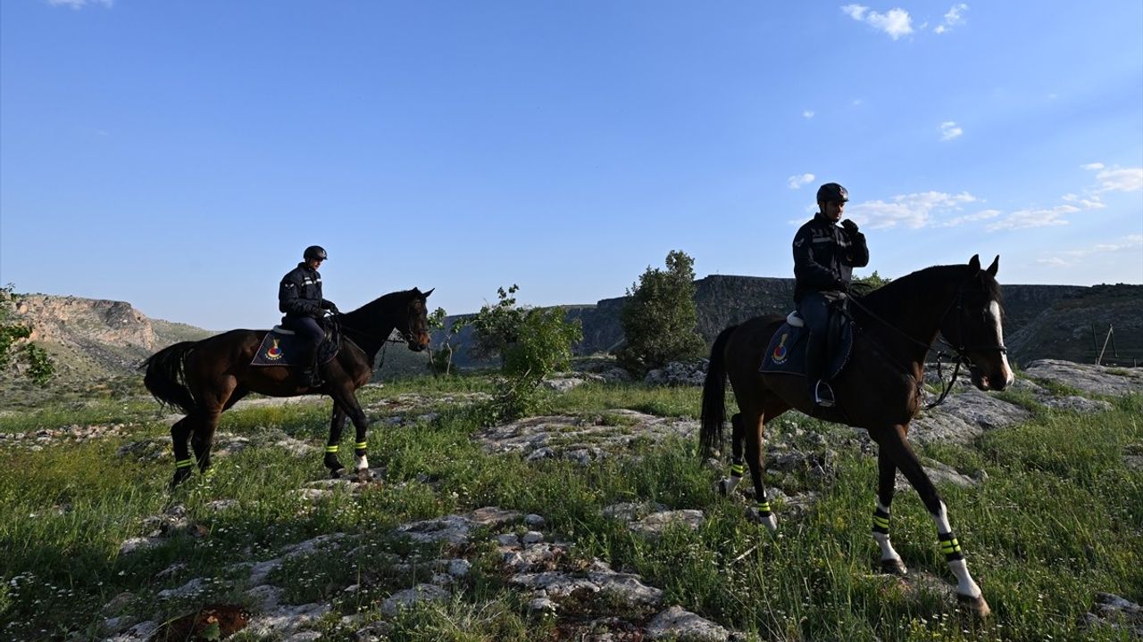 Rumkale'de Jandarma Atlı Birlikleri Göreve Başladı
